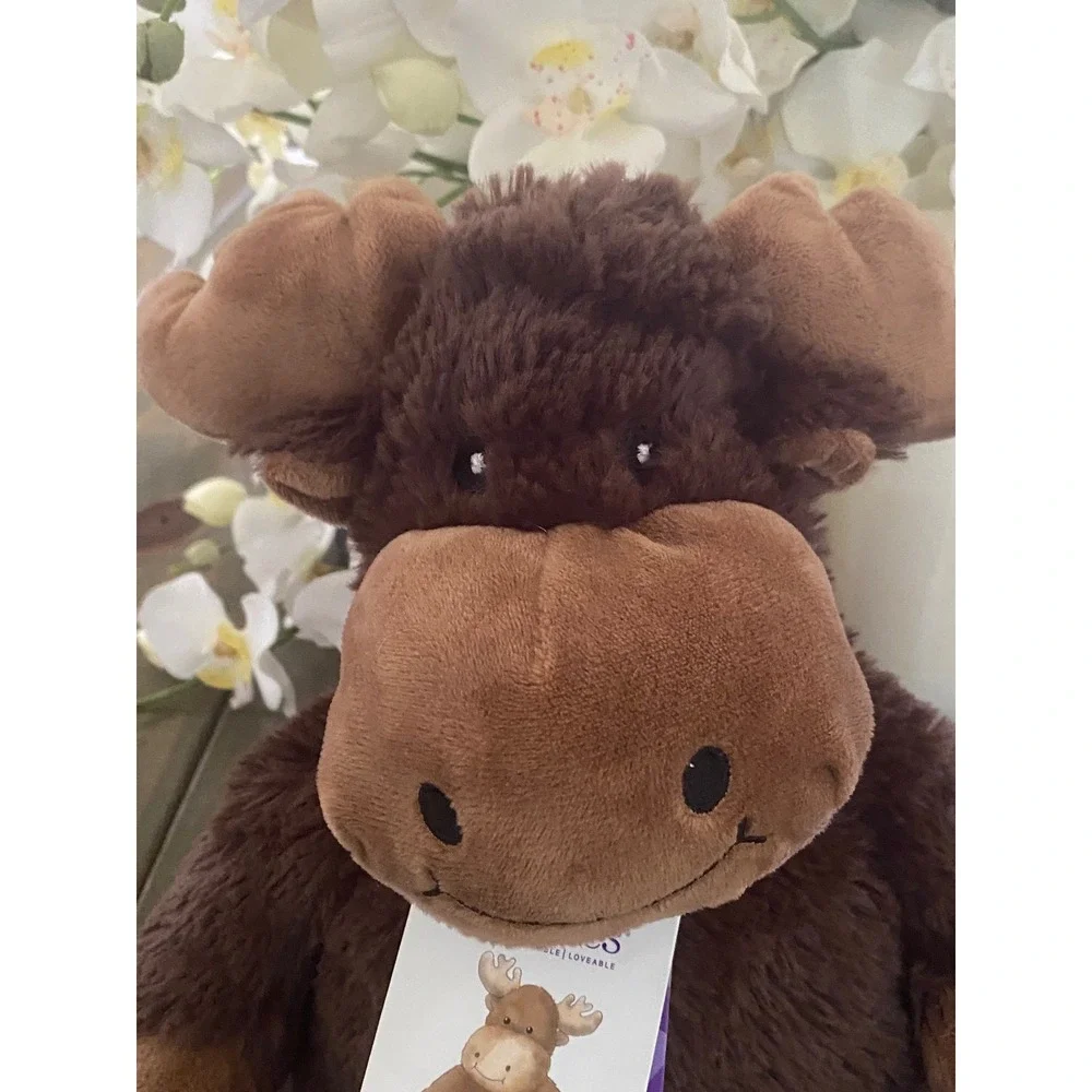 Warmies Moose Lavender Scent Soothing Microwaveable Heat Pack Weighted Plush 13